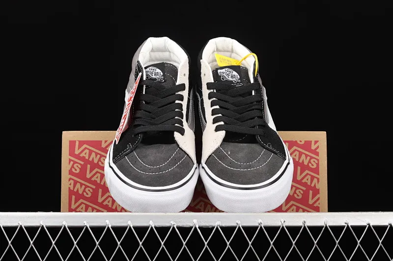 All categories Vans Vans series Vans Mid Vans China Vans Sk8-Mid Vans color matching elements retro mid-top casual sneakers VN0A3WM32PD